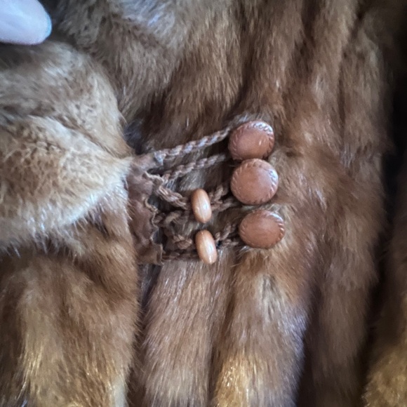 2000s Giuliana Teso for Neiman Marcus Full-Length Mink Coat Rich Brown Italy - Picture 4 of 13